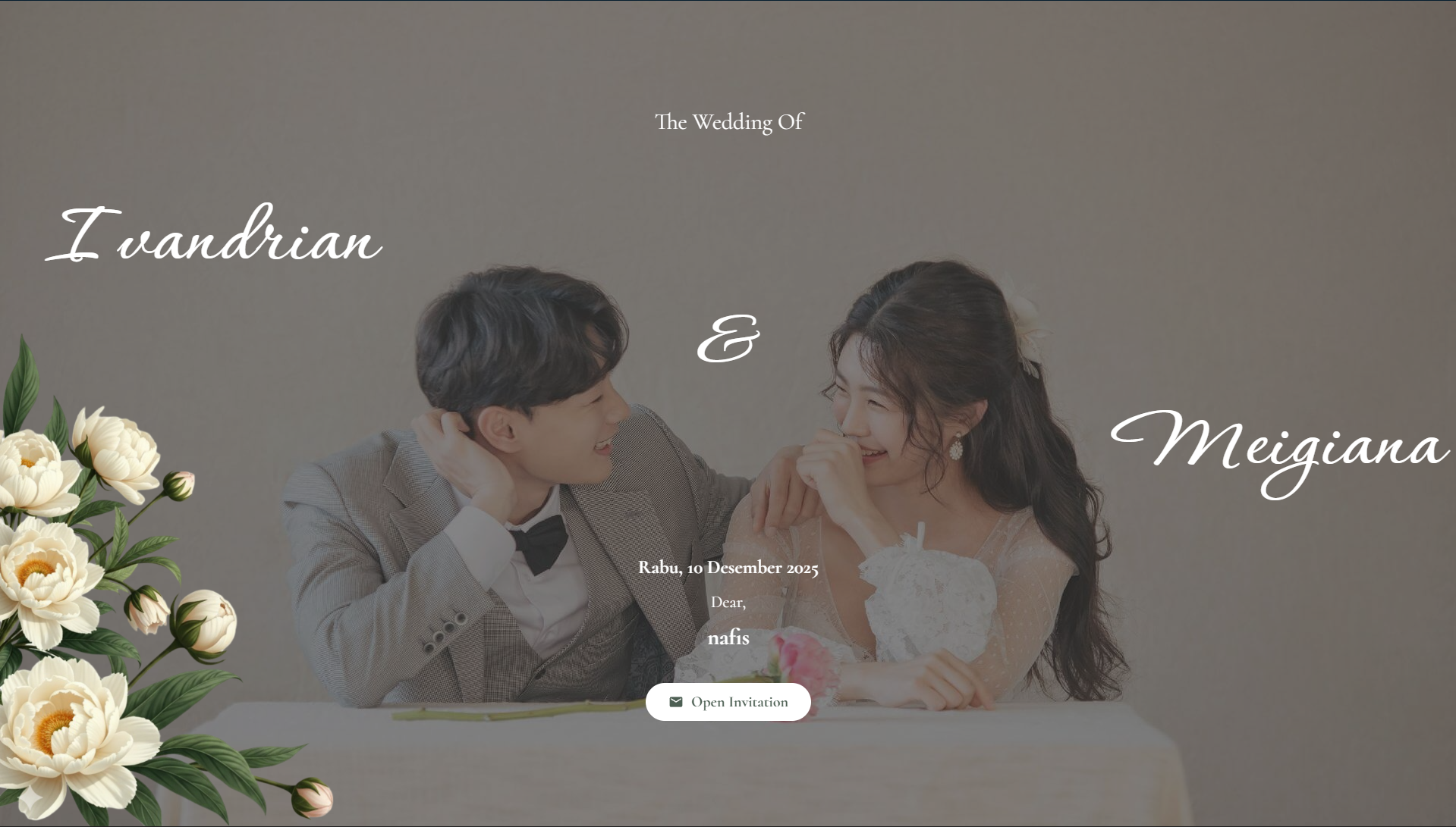 WEDDING INVITATION thumbnail